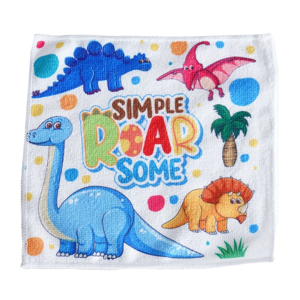 03 kit 12 toalhinhas kids 25cm x 25cm panosul sortido